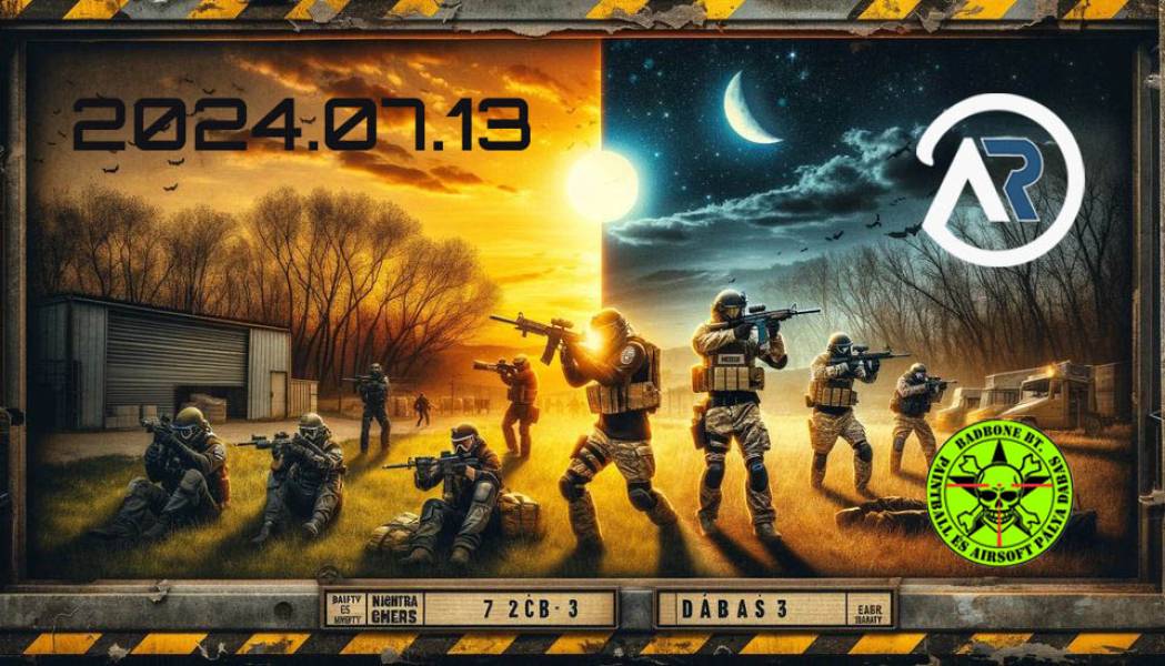 All Day/All Night - Egész napos airsoft Dabason