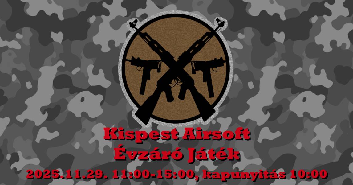 Kispest Airsoft és Ravaszak évzáró játék 