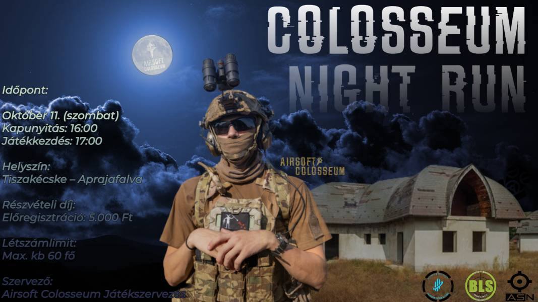 Colosseum Night Run (Délutáni és Éjszakai játék)