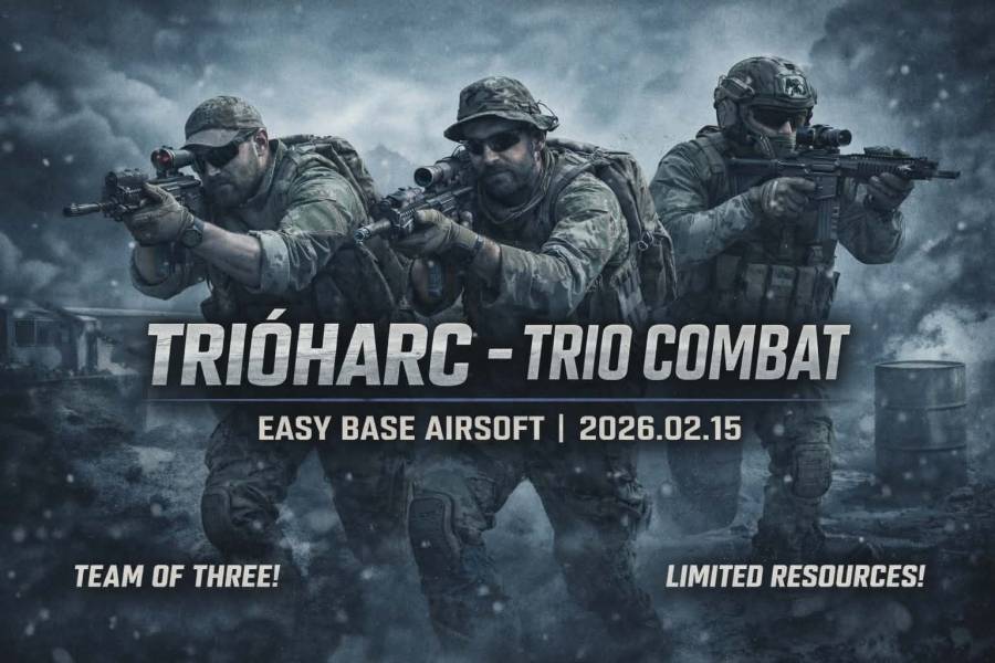 TRIO COMBAT - TRIÓ HARC KEZDŐKNEK ÉS RÉGIEKNEK