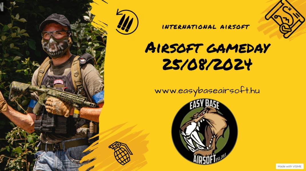 Airsoft Játéknap Kezdőkenk régieknek Külföldiekkel