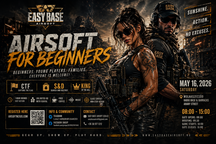 AIRSOFT KEZDŐKNEK és Régieknek