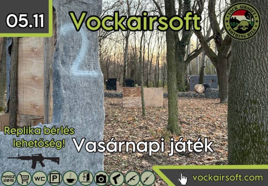 Szeszcsempészet Vockairsoft feladatos játék