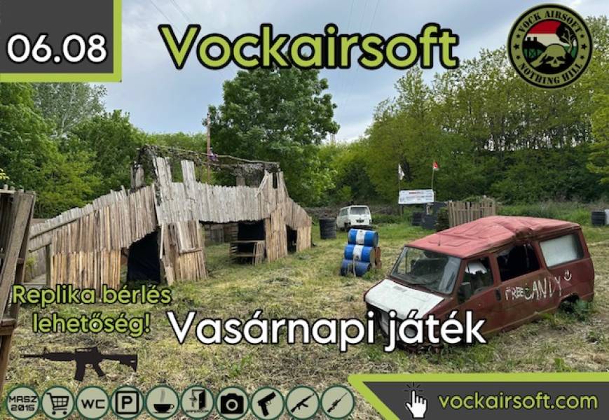 Szeszcsempészet 4 Vockairsoft feladatos játék