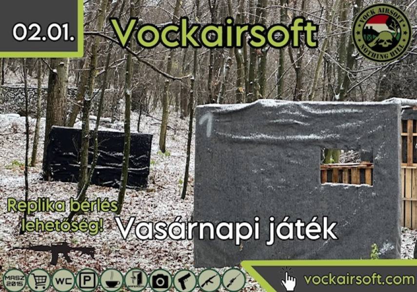 Farsangi Vockairsoft feladatos játék
