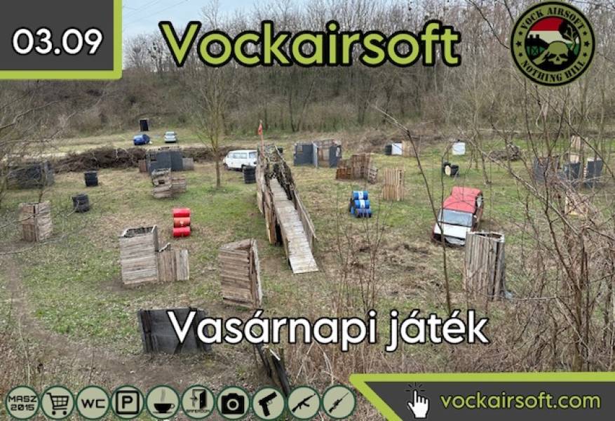 Szeszcsempészet 3 Vockairsoft feladatos játék