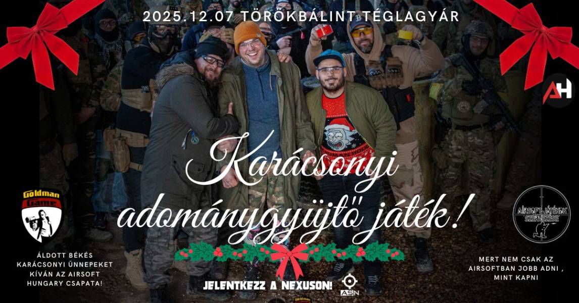 Karácsonyi Adománygyűjtő játék! - Téglagyár az utolsó menet!