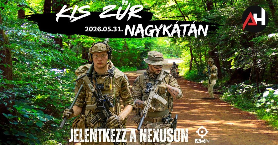 Airsoft Hungary Forest - Kis Zűr Nagykátán!