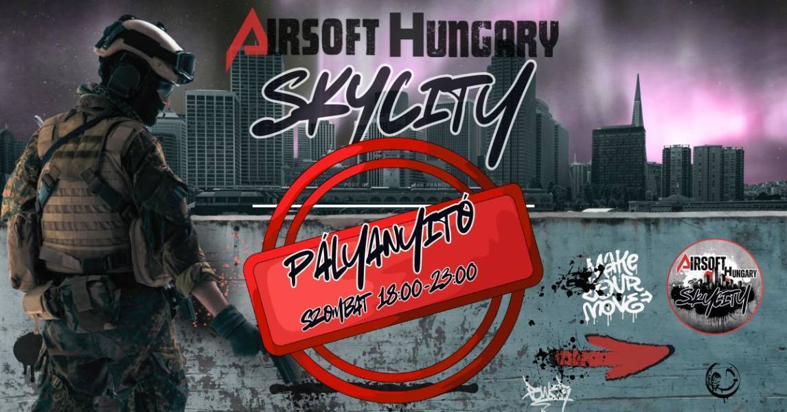 Airsoft Hungary SkyCity - Pályanyitó