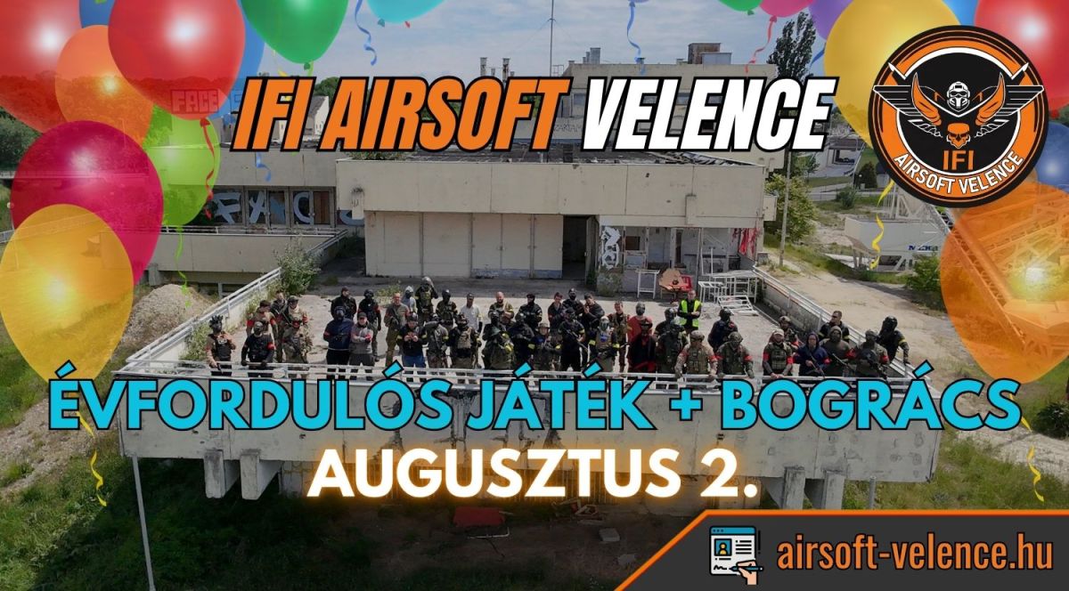 2. Pálya Évfordulós Játék Bográcsozással (reg Júl. 18-tól)