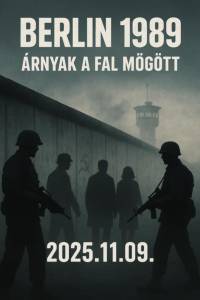 Berlin, árnyak a fal mögött.