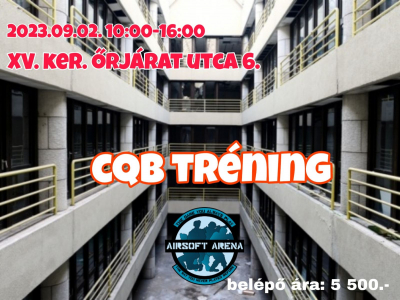 CQB TRÉNING ÉS GYAKORLÓ A BUILDINGBEN!