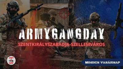 ARMYGANGDAY - Pályanyitó