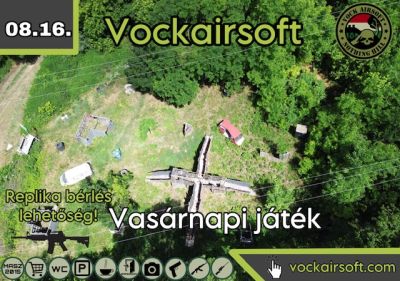 Tulajdonos Születésnapi Vockairsoft feladatos játék