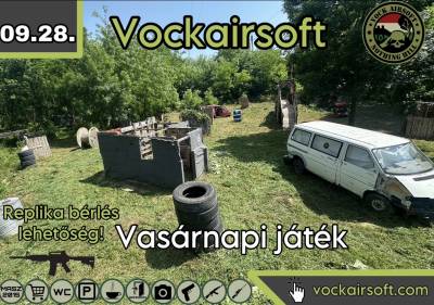 Őszi front Vockairsoft feladatos játék