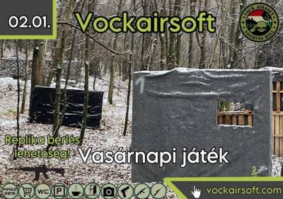 Farsangi Vockairsoft feladatos játék