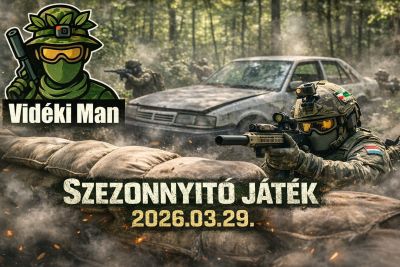 SZEZONNYITÓ JÁTÉK - Vidéki Man Airsoft Pálya