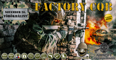 Factory CQB Gyakorló