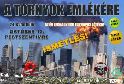 A tornyok emlékére /24. évforduló/ ISMÉTLÉS!
