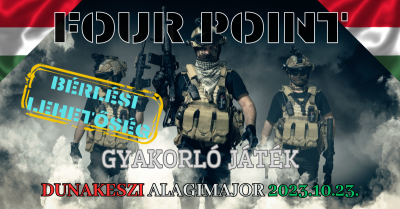 FOUR POINT! GYAKORLÓ JÁTÉK ALAGIMAJOR