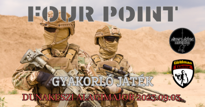 FOUR POINT- GYAKORLÓ JÁTÉK ALAGIMAJOR